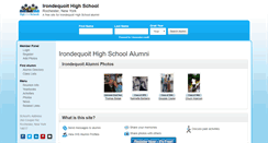 Desktop Screenshot of irondequoithighschool.com